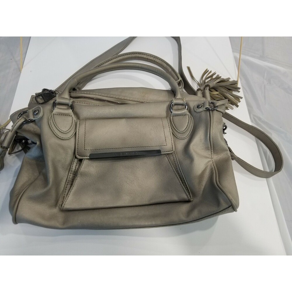 STEVE MADDEN  Faux Leather Handbag Purse In Dark Gold